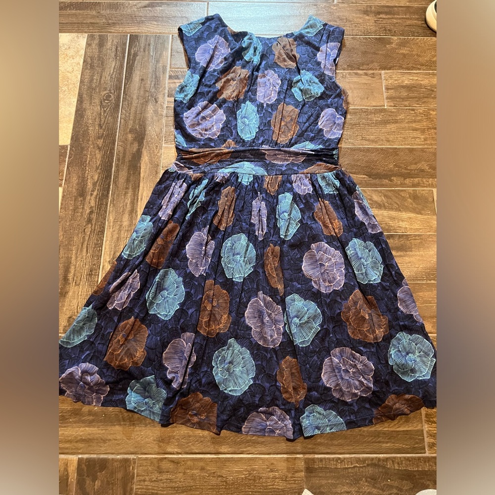 Boden Sabrina Jersey Floral Dress - Size 6P